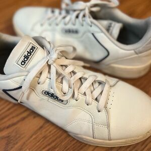 New out of box men’s size 10, Adidas shoes, classic style white